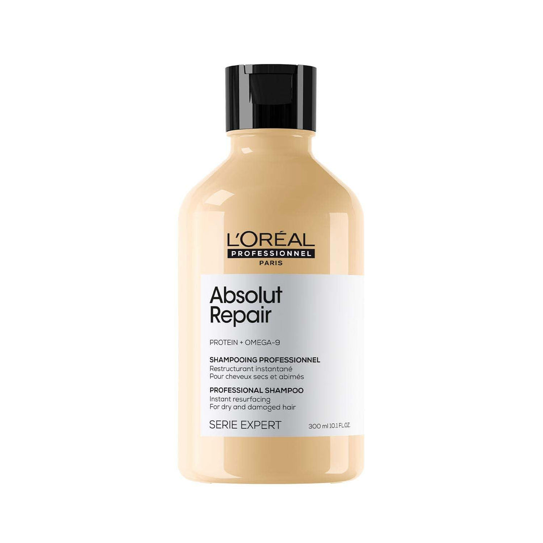 L'Oréal Professionnel Absolut Repair Shampoo for Dry & Damaged Hair - 300ml | Professional shampoo for Strengthening and Repairing Hair, With Protein & Omega-9, For Men & Women - Shringar Bazaar
