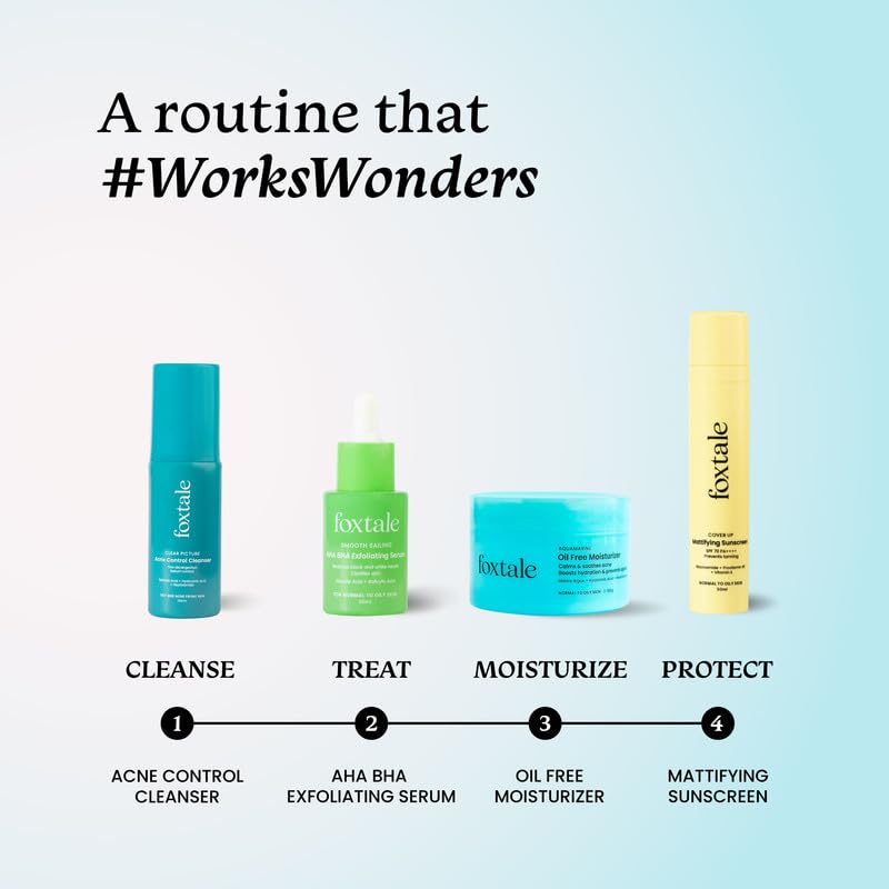 Foxtale Oil-Free Gel Moisturizer for Face