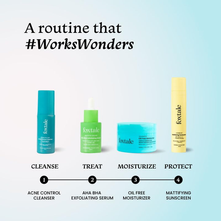 Foxtale Oil-Free Gel Moisturizer for Face