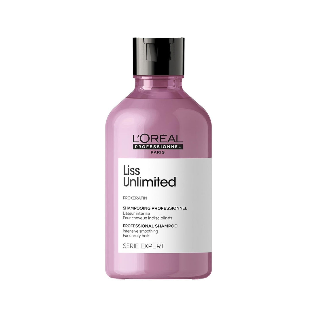 L'Oréal Professionnel Liss Unlimited Shampoo for Frizzy & Unruly Hair - 300ml | Intensive Smoothing Shampoo for Frizz-Control | Enriched with Pro-Keratin & Kukui Nut Oil | Increases Softness & Shine - Shringar Bazaar