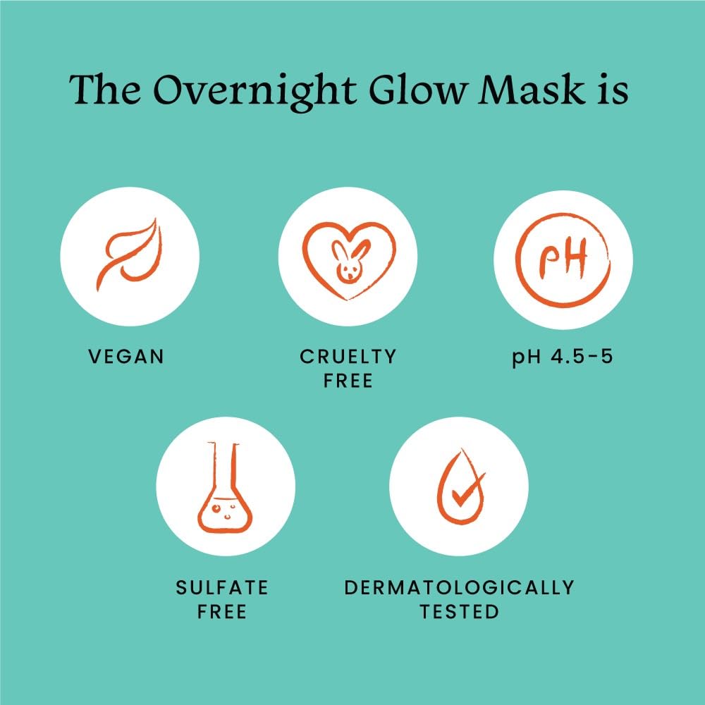 Foxtale Overnight Glow Mask | 4% Glycolic Acid