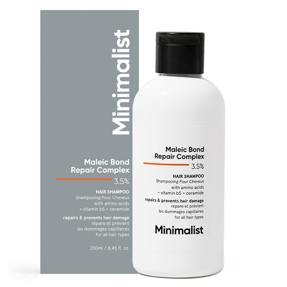 Minamalist Maleic Bond Repair Complex 3.5% Hair Shampoo - Shringar Bazaar