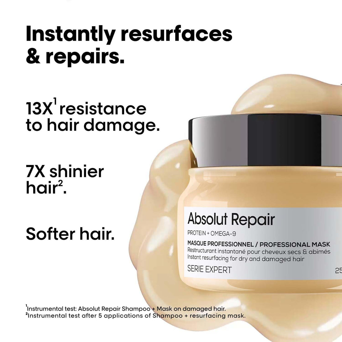 L'Oréal Professionnel Absolut Repair Mask for Dry & Damaged Hair - Shringar Bazaar