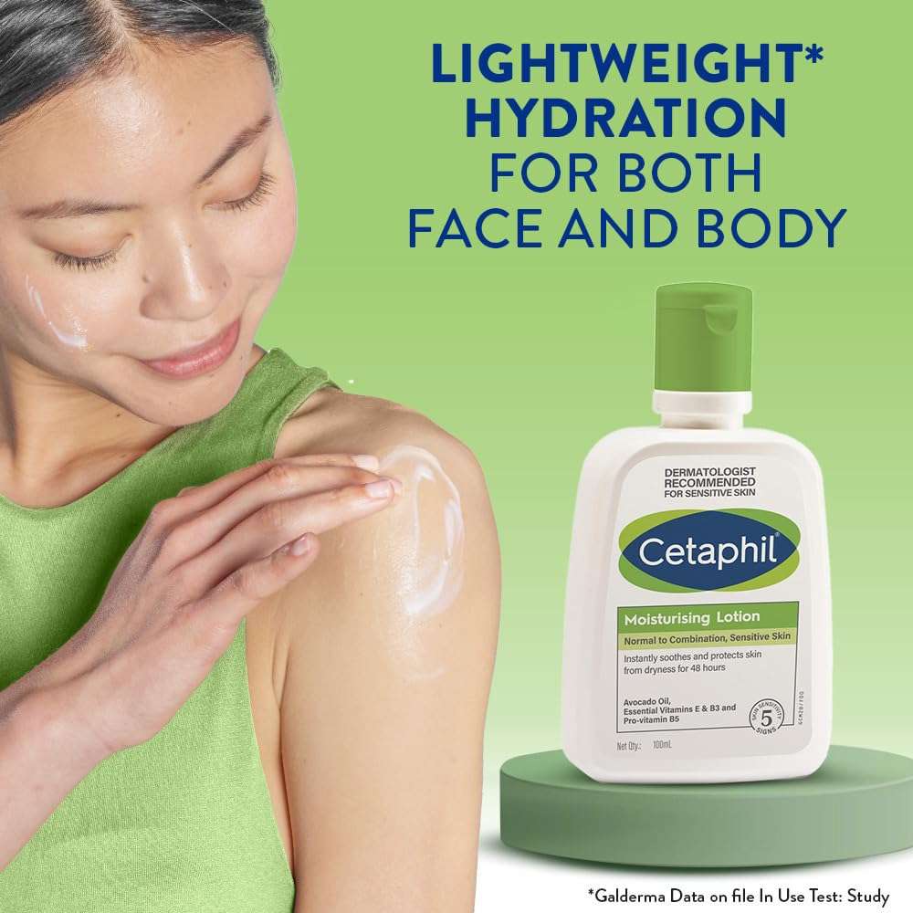 Cetaphil Moisturizing Lotion for Dry to Normal, Sensitive Skin
