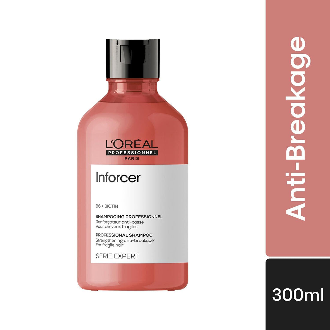 L'Oréal Professionnel Serie Expert Inforcer Shampoo 300 Ml, For Reduced Hair Breakage - Shringar Bazaar