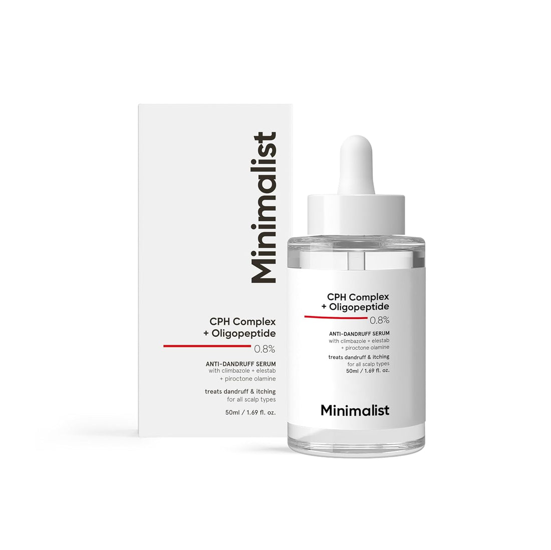 Minamalist CPH Complex + Oligopeptide 0.8% Anti-Dandruff Serum - Shringar Bazaar
