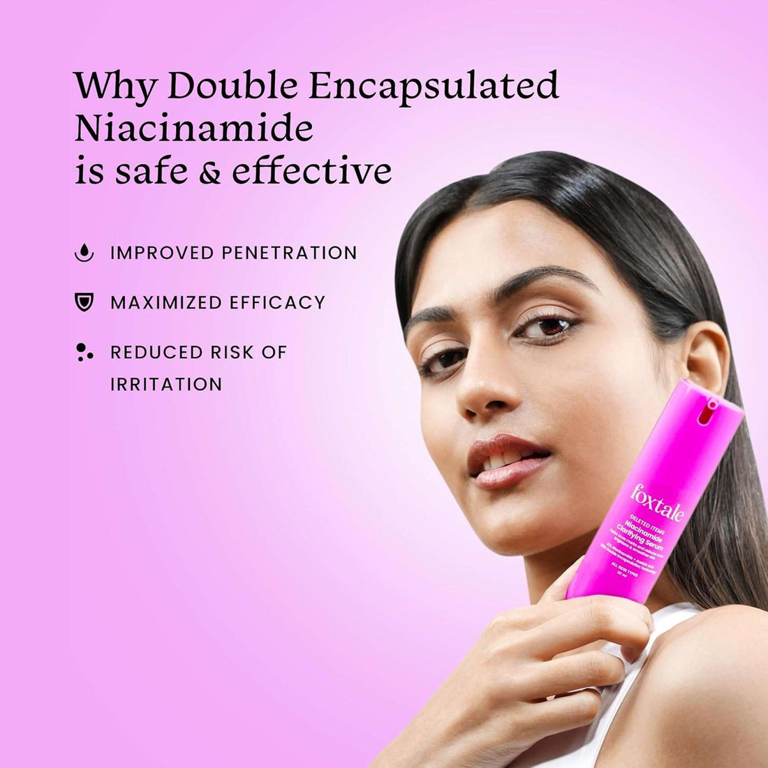 Foxtale 12% Niacinamide Face Serum with Azelaic Acid