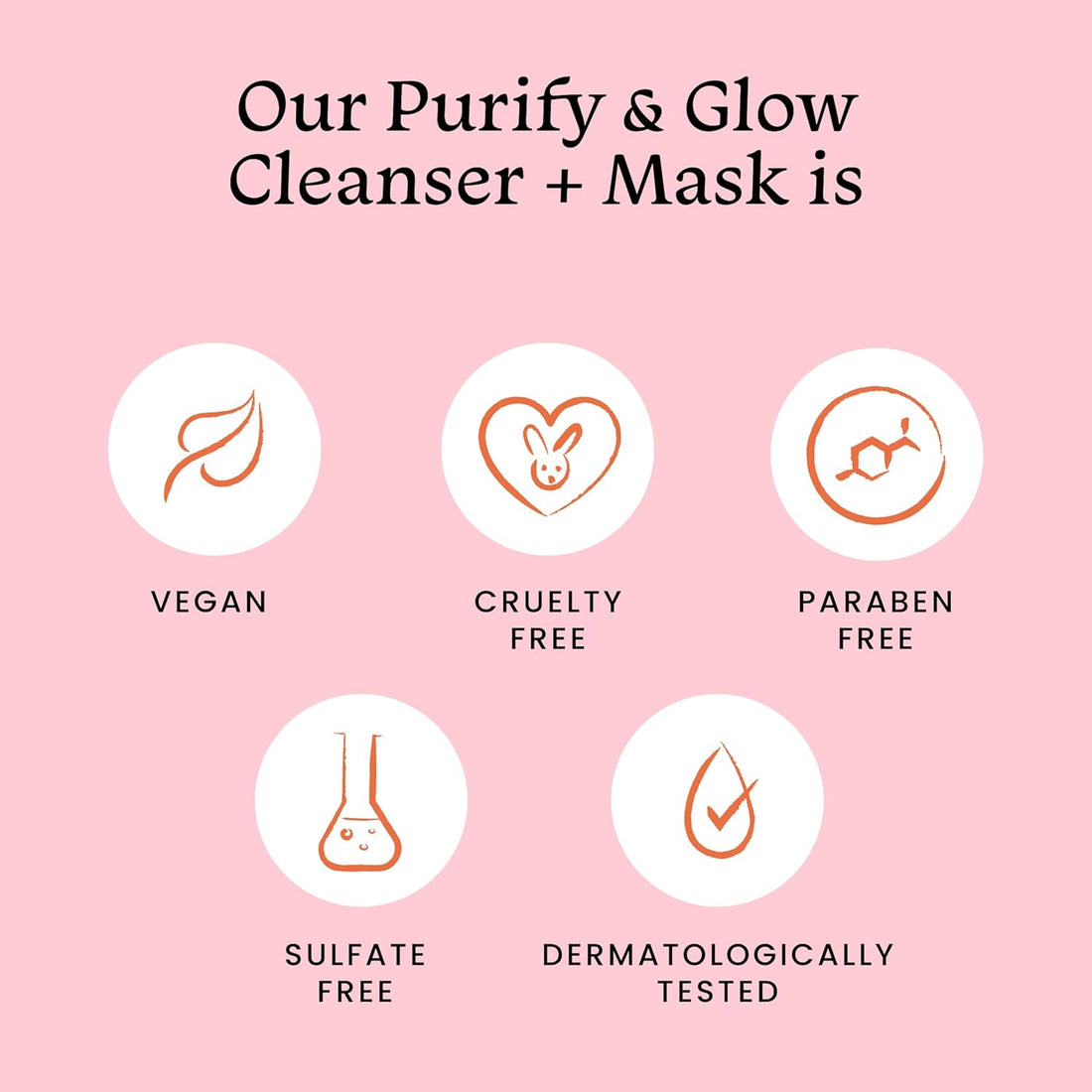 Foxtale Purify & Glow Cleanser + Clay Mask