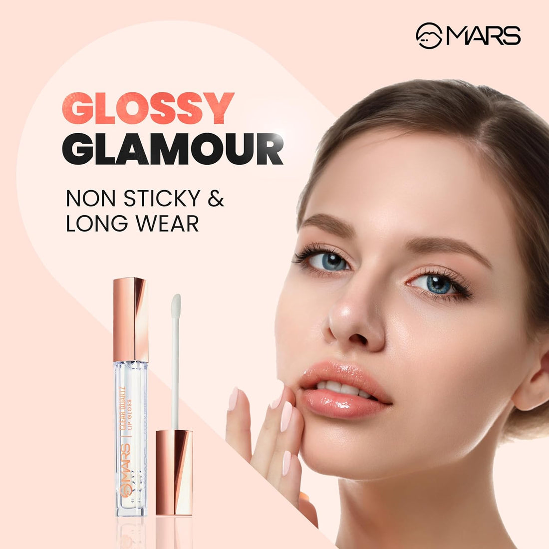 MARS Clear Quartz Lip Glossy For Women - Shringar Bazaar