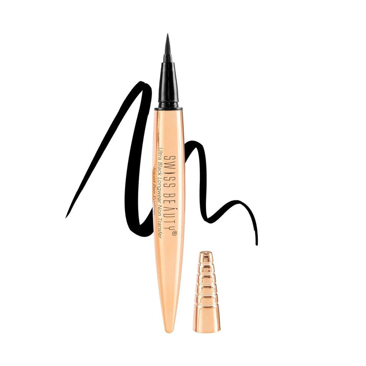 ULTRA BLACK LIQUID PEN EYELINER - Shringar Bazaar