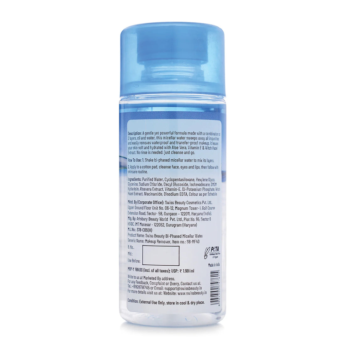 Bi-Phased Micellar Water - Shringar Bazaar